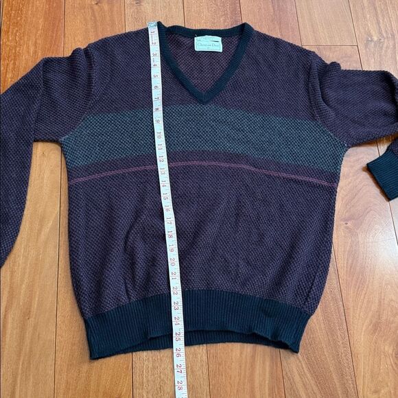Christian Dior Vintage Men's V-Neck Sweater made in USA size M - Picture 8 of 9